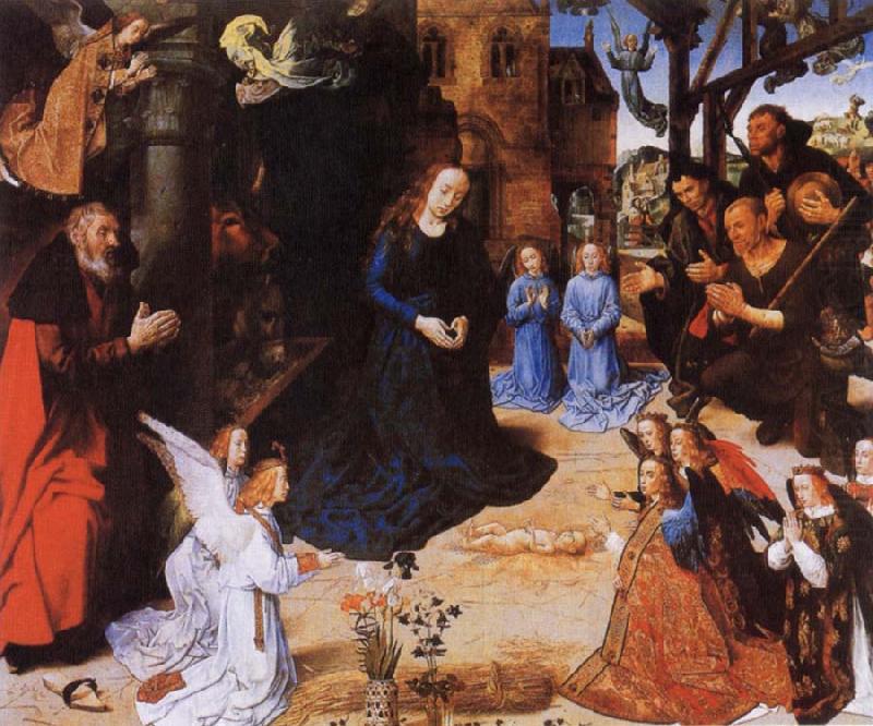 Hugo van der Goes Adoration of the Shepherds china oil painting image